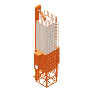 5HH-16批次循環(huán)式谷物干燥機(jī)